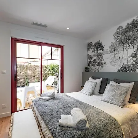 Semesterbostad Maison 2e Ligne Acces Prive 50m Arcachon