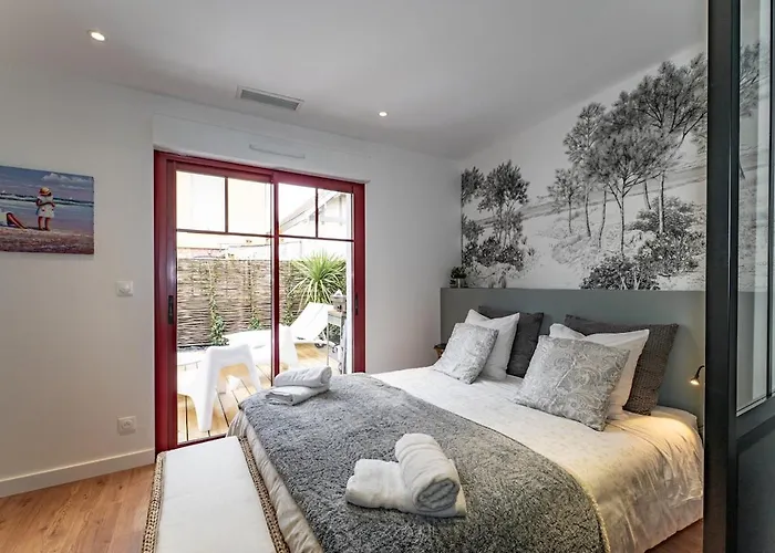 بيت للعطل Maison 2e Ligne Acces Prive 50m آركاشو