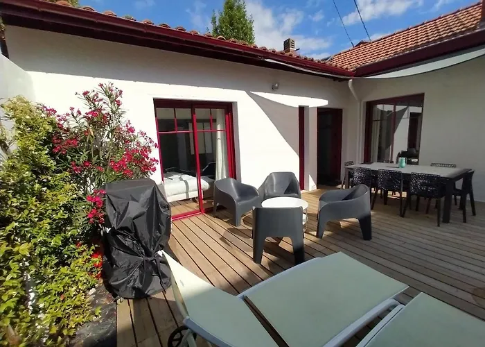 Prázdninový dům Maison 2e Ligne Acces Prive 50m Arcachon